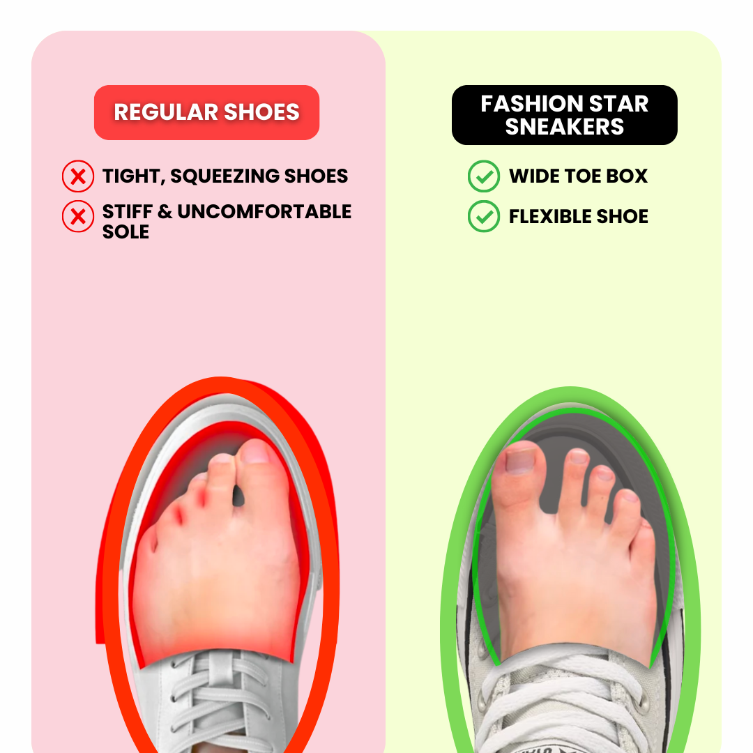FASHION STAR™ TRENDY ORTHOPEDIC SNEAKERS 2025